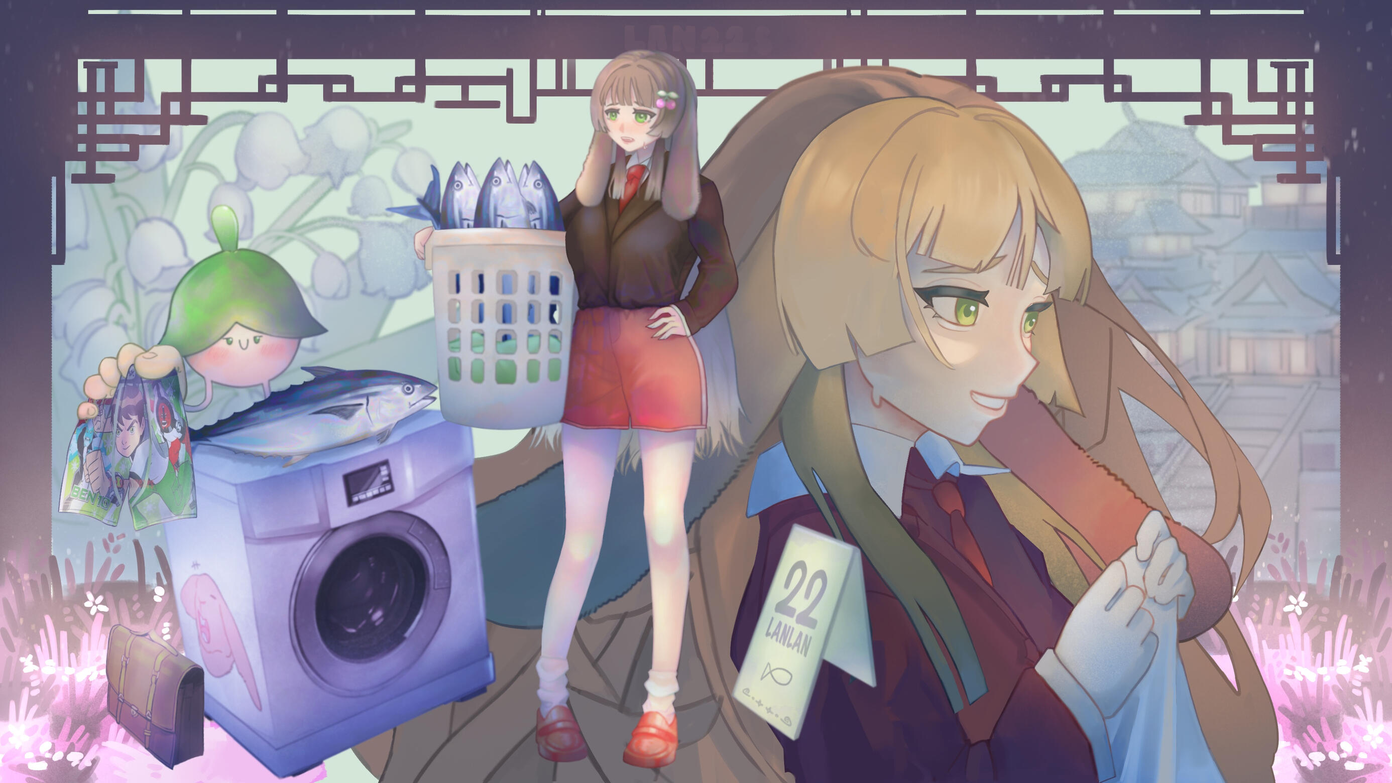 Full CG+Background
